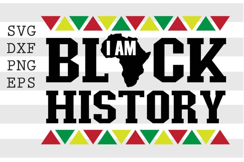 i-am-black-history-svg