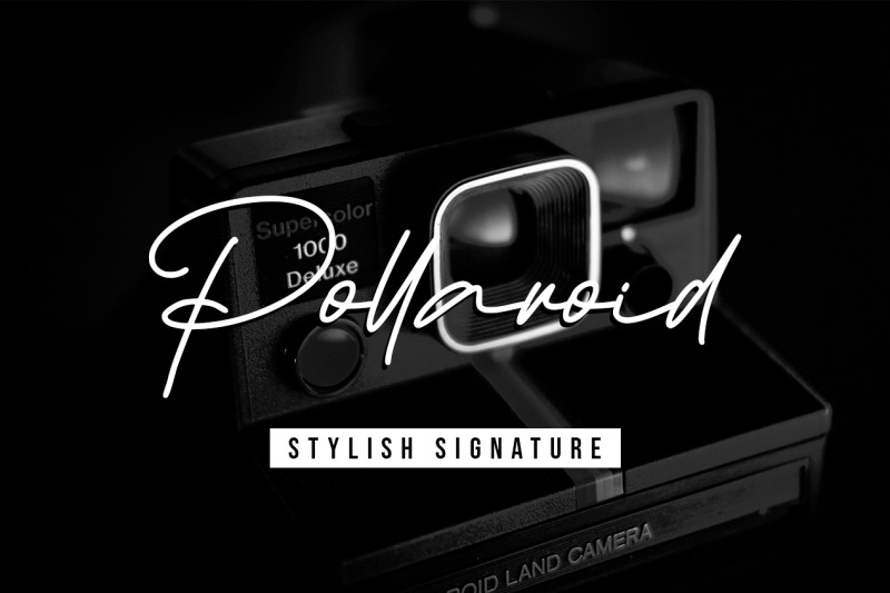 pollaroid-stylish-signature-font