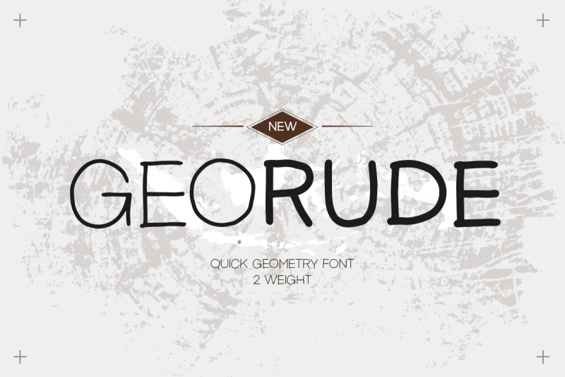 georude-quick-geometry-font