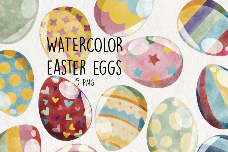 watercolor-easter-eggs-set-of-15