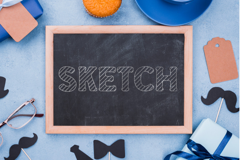 school-sketch-kids-font