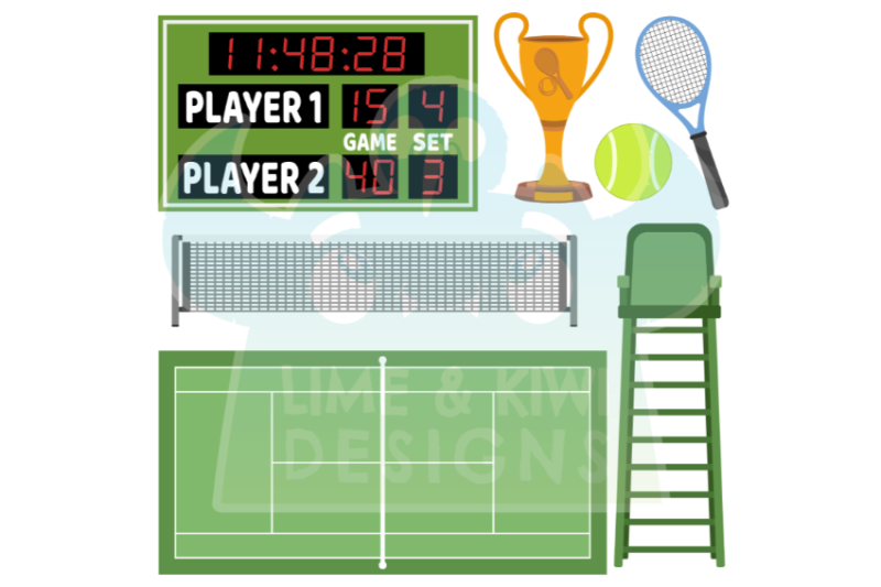 tennis-clipart-lime-and-kiwi-designs