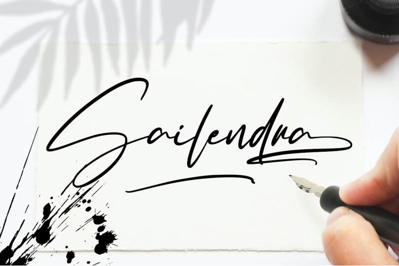 sailendra-stylish-signature-font