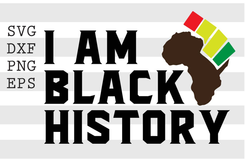 i-am-black-history-svg