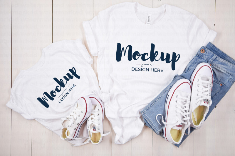 mother-and-daugther-t-shirt-mockup