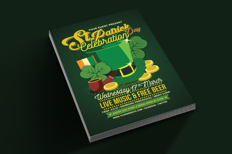 st-patrick-039-s-day-celebration-flyer