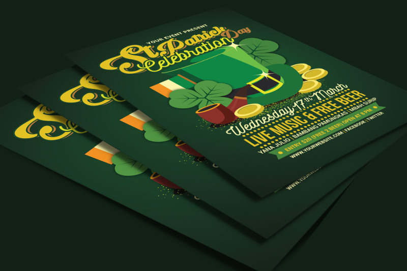 st-patrick-039-s-day-celebration-flyer