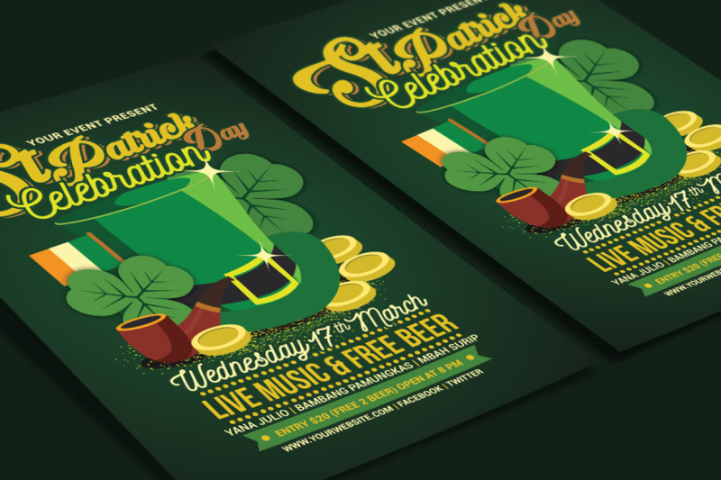 st-patrick-039-s-day-celebration-flyer