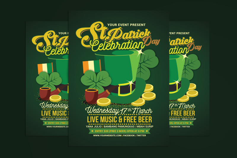 st-patrick-039-s-day-celebration-flyer