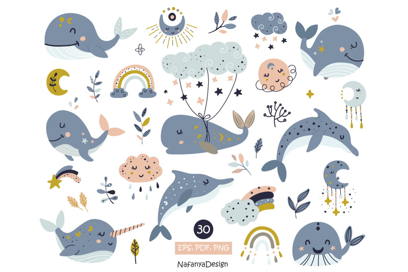 celestial-whale-clipart