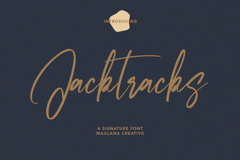 jacktracks-signature-font