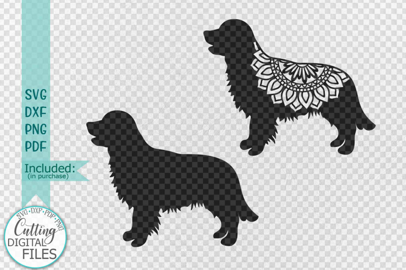 golden-retriever-layered-mandala-dog-sign-svg-dxf-cut-out-template