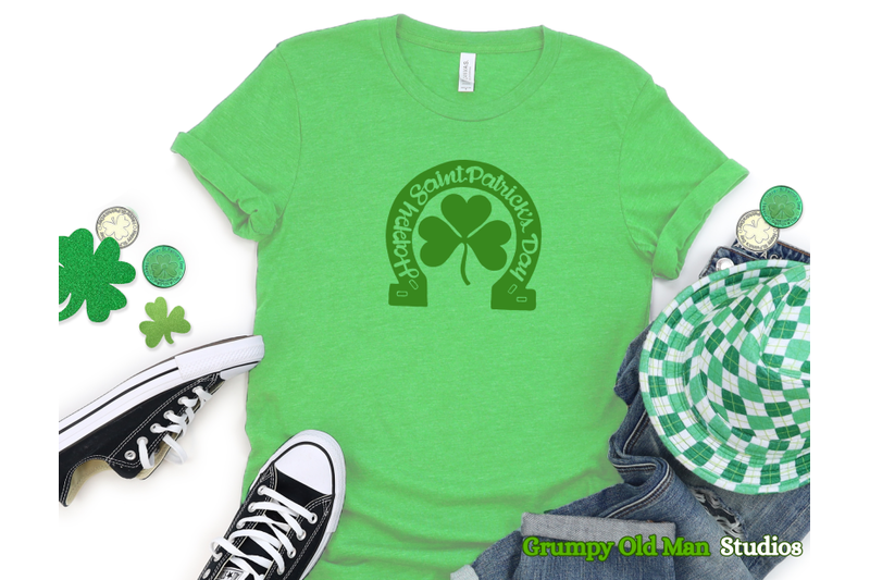 happy-saint-patrick-039-s-day-with-horse-shoe-and-clover
