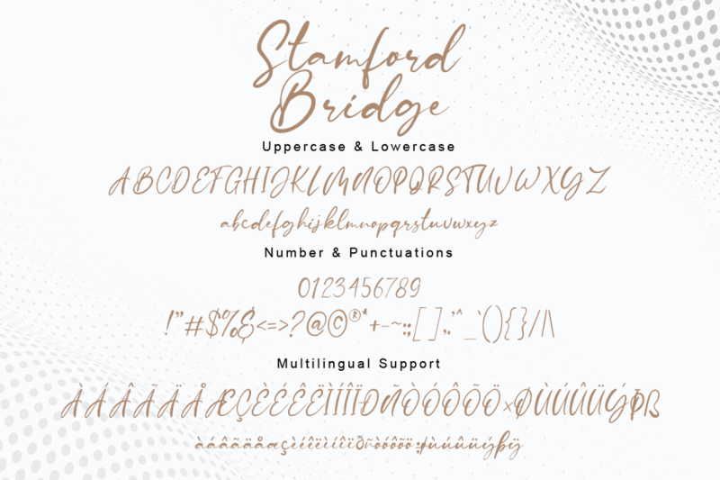stamford-bridge-signature-font