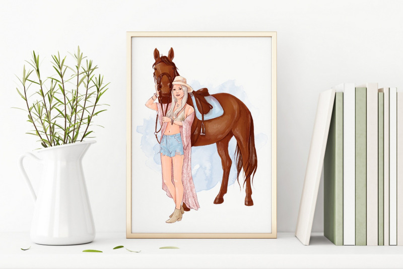horse-amp-girls-sublimation-design-for-printing