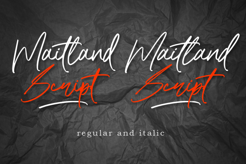 maitland-script