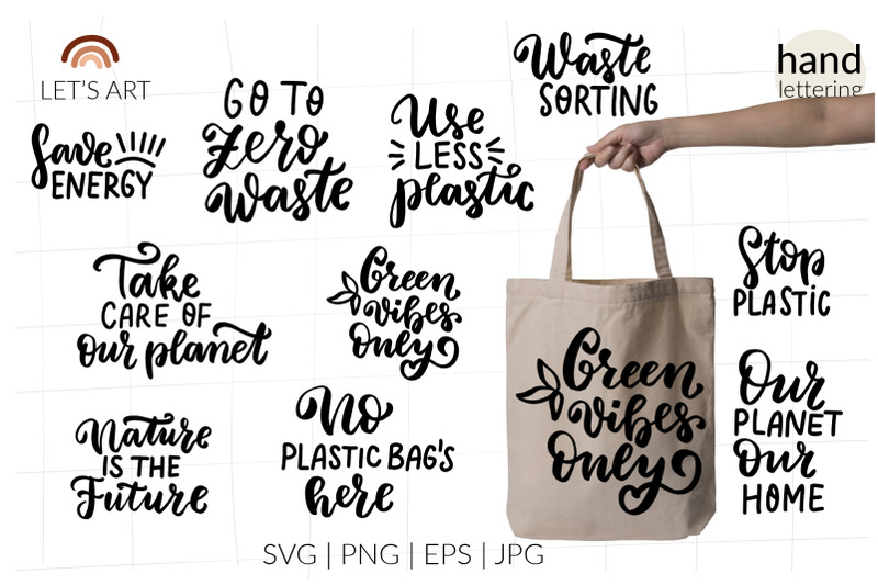 zero-waste-svg-eco-friendly-svg-organic-svg-ecology-svg-hand-lette