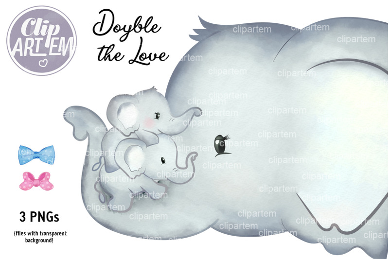 two-babies-mommy-elephant-png-mother-with-two-babies-twins-clip-art