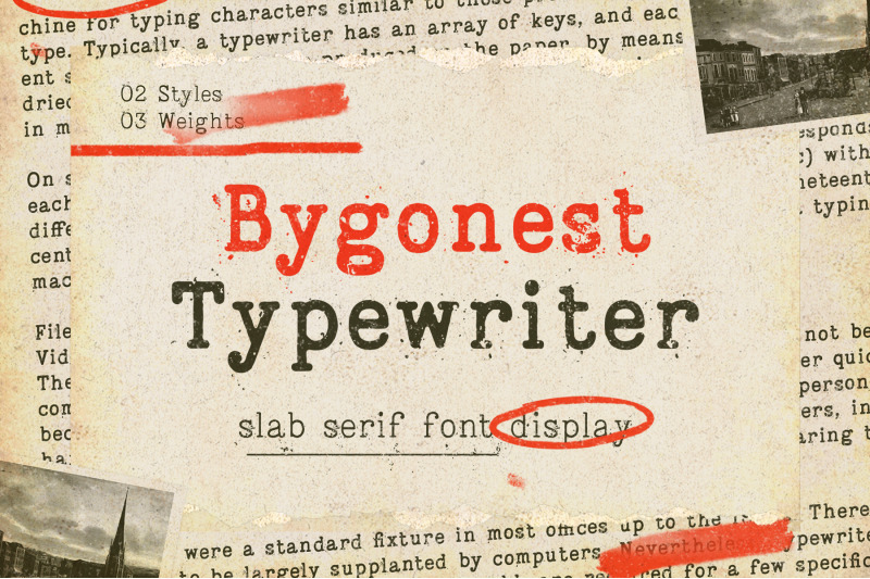 bygonest-old-typewriter-font
