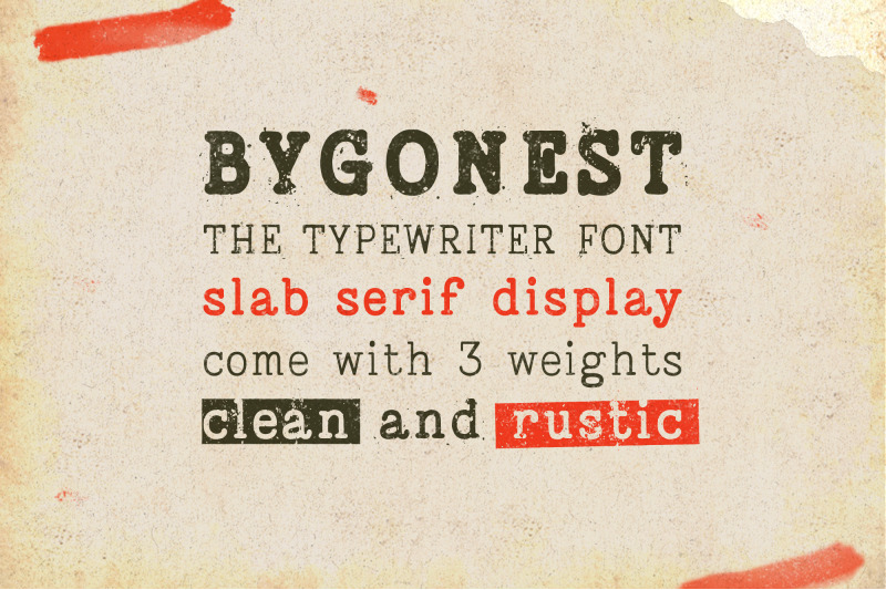 bygonest-old-typewriter-font