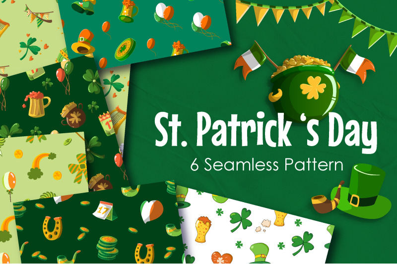 saint-patricks-day-seamless-pattern