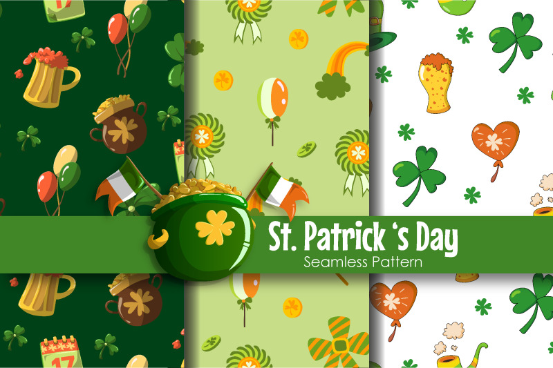 saint-patricks-day-seamless-pattern