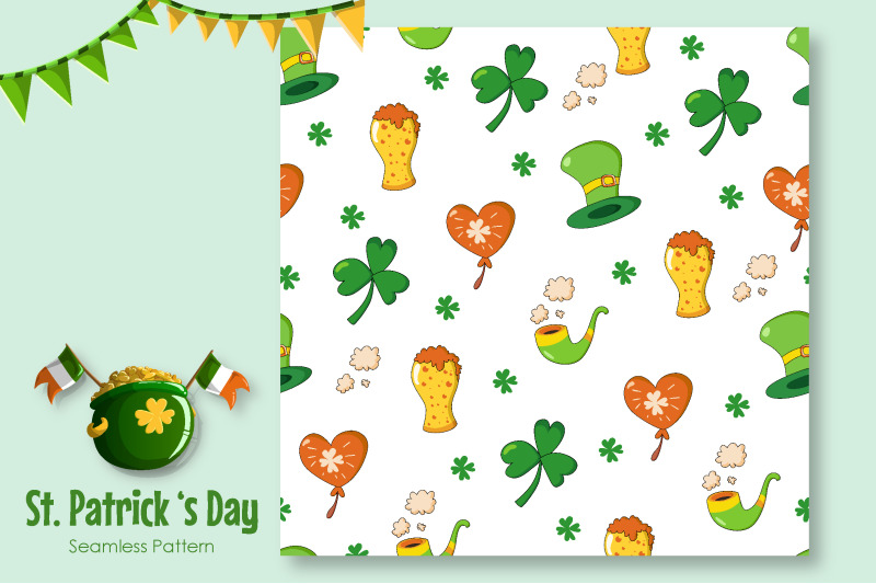 saint-patricks-day-seamless-pattern