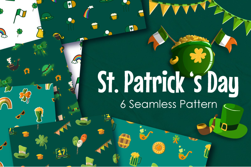 saint-patricks-day-seamless-pattern