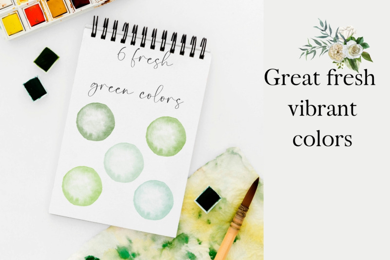 60-green-watercolor-circles-for-logo