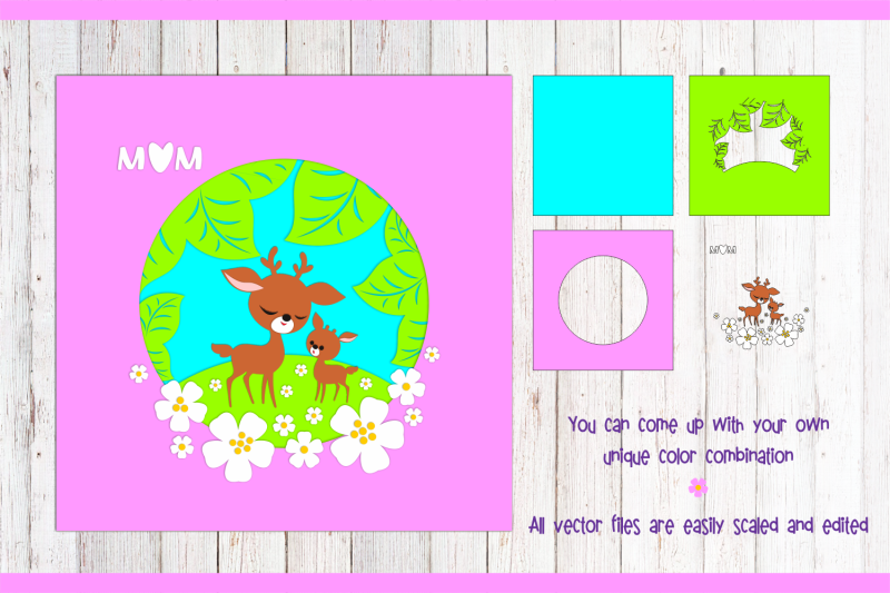 mother-deer-with-a-fawn-shadow-box-svg-template