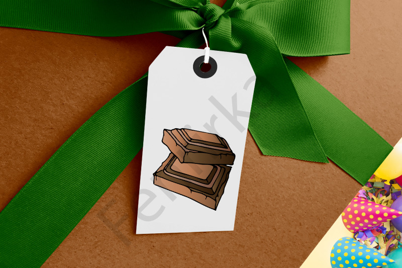 bundle-of-vector-illustrations-of-chocolate-slices