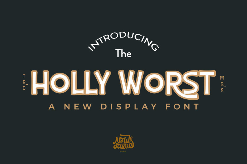 holly-worst-display-font