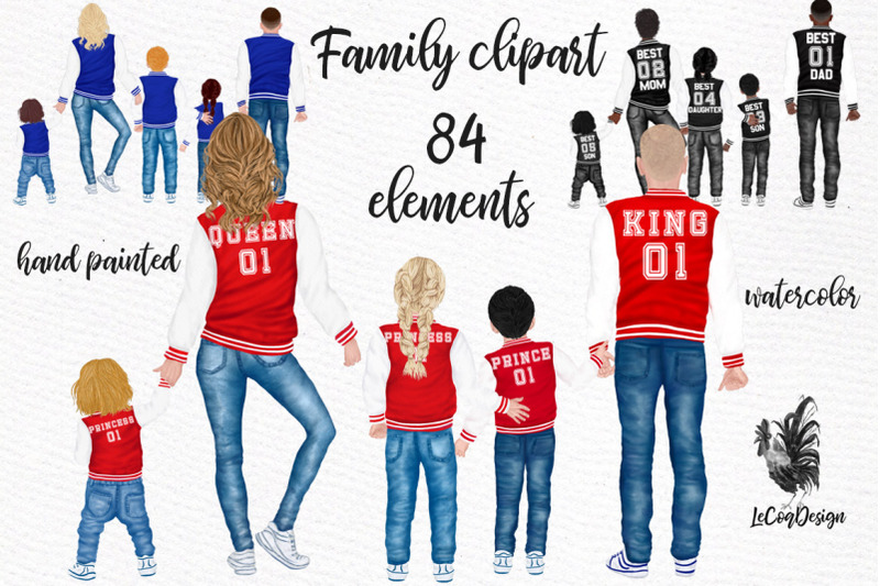family-clipart-parents-with-kids-collage-jackets-sublimation