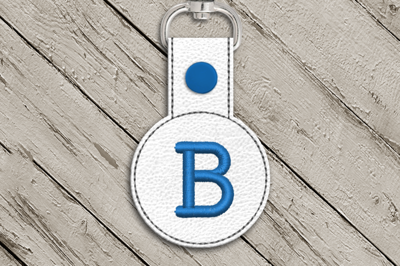 letter-b-ith-round-key-fob-applique-embroidery