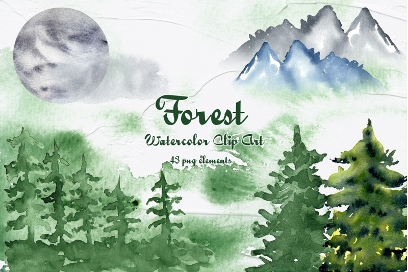 forest-watercolor-clip-art