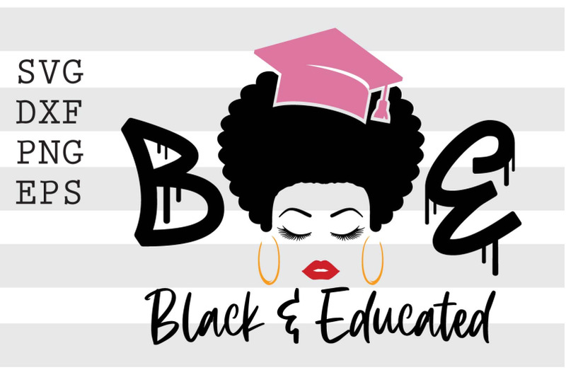 bae-black-and-educated-svg