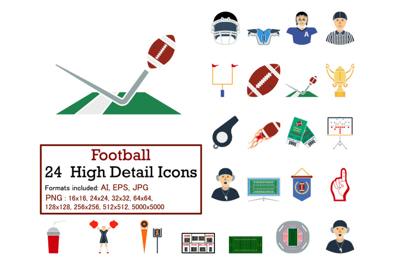 football-icon-set