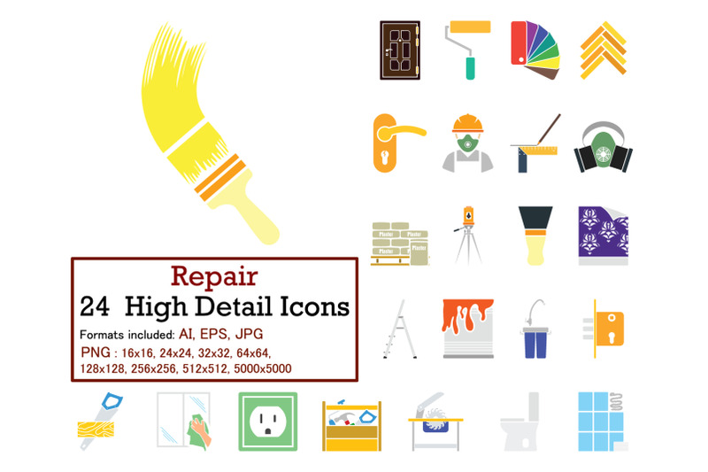 repair-icon-set