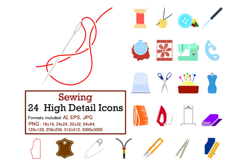 sewing-icon-set