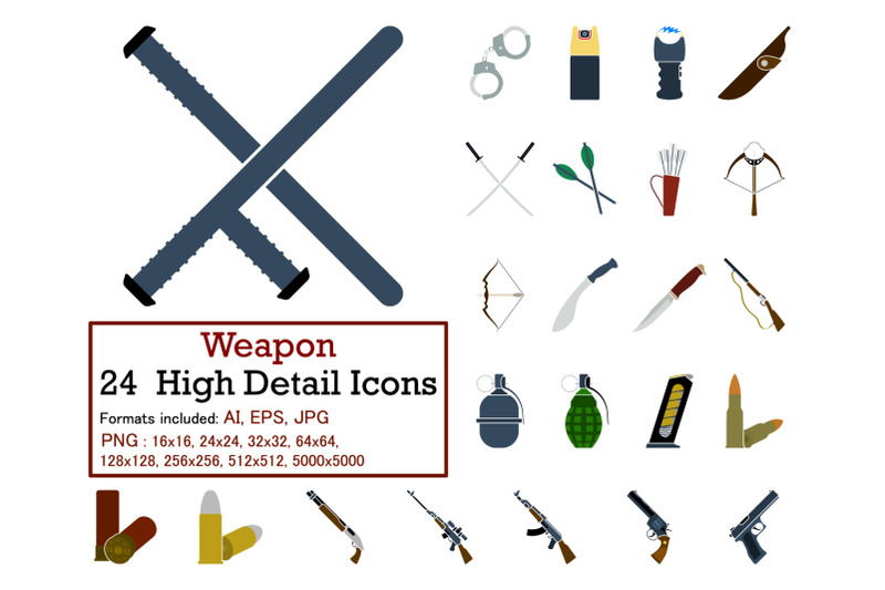 weapon-icon-set