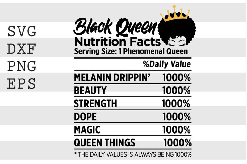 black-queen-nutrition-facts-svg