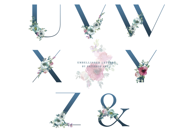 watercolor-mint-amp-mauve-floral-alphabet