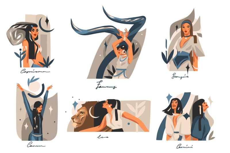 zodiac-collage-clipart