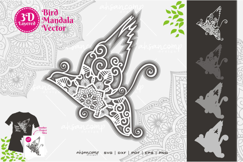 bird-mandala-4-svg-3d-layered