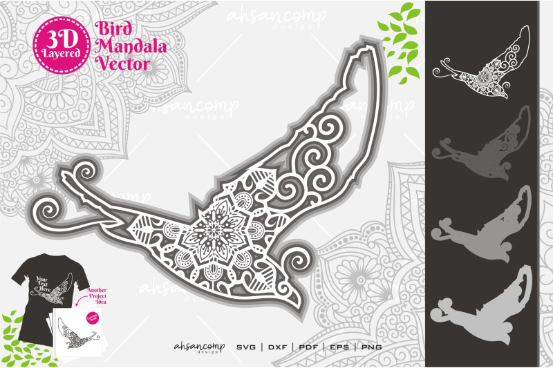 bird-mandala-7-svg-3d-layered