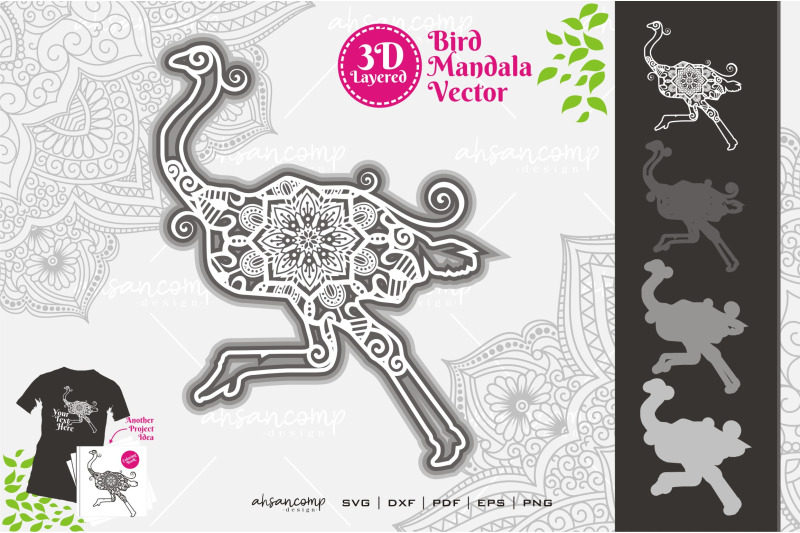 bird-mandala-11-svg-3d-layered