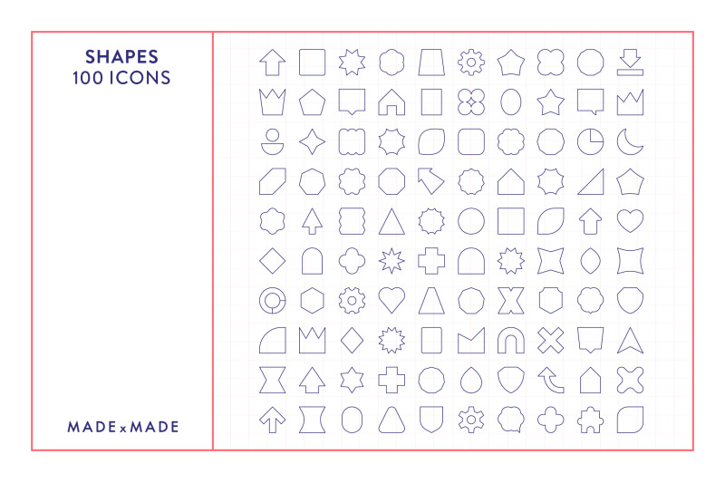 shapes-line-icons