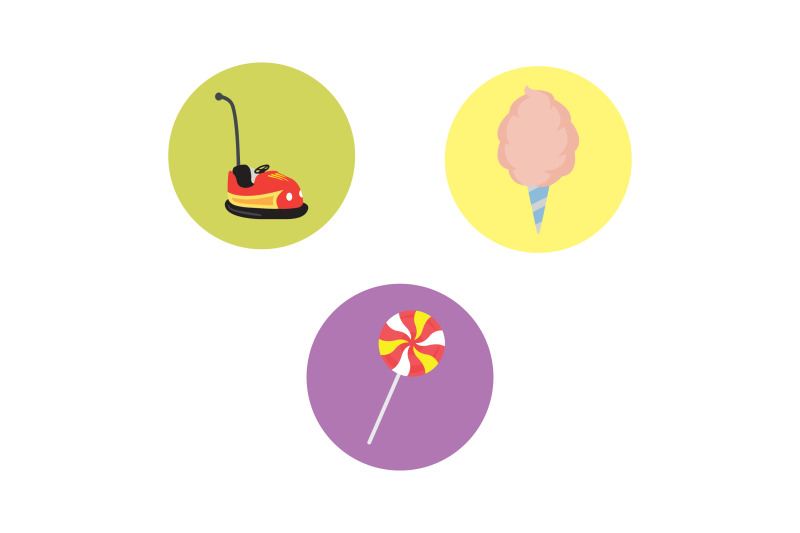 amusement-parks-cotton-candy-fill-bundle-icon