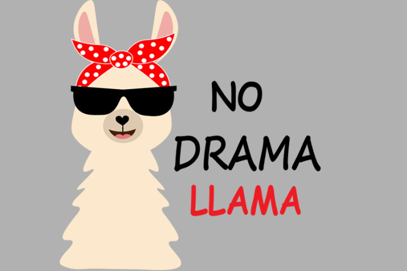 no-drama-llama-svg-cute-llama-svg-cut-files-png-llamas-clipart-farm