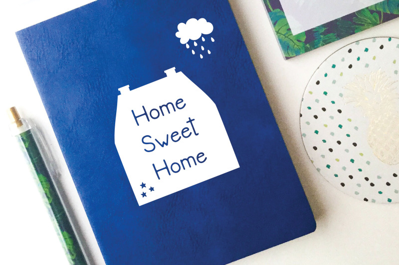 floral-cottage-white-doodles-home-nature-cute-house-flower-plant